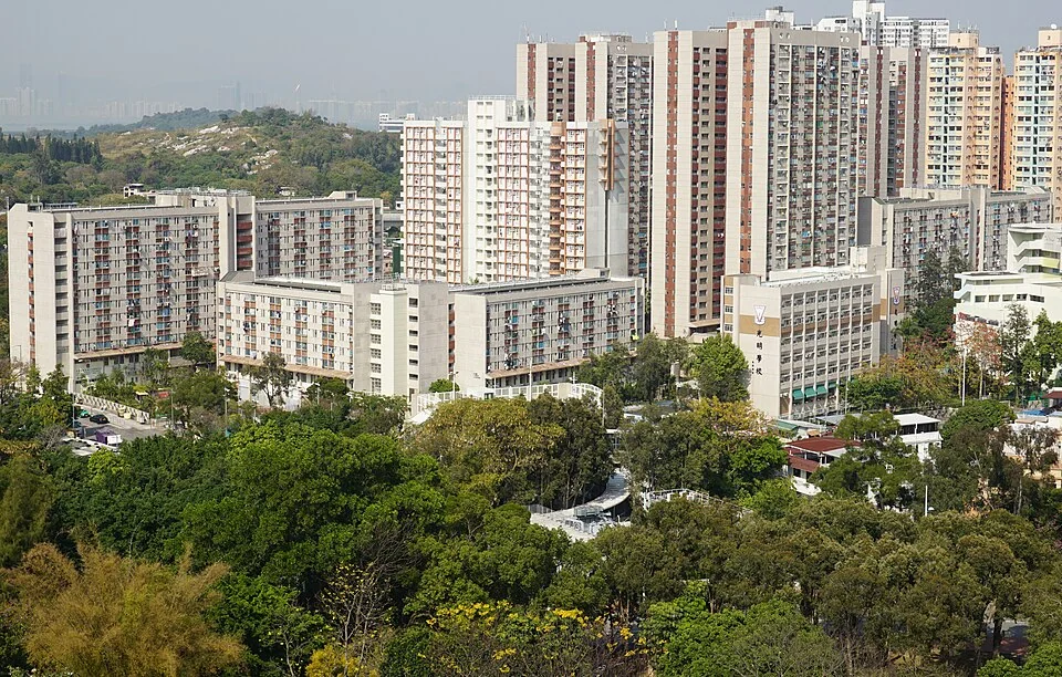 水邊圍邨屋苑外觀