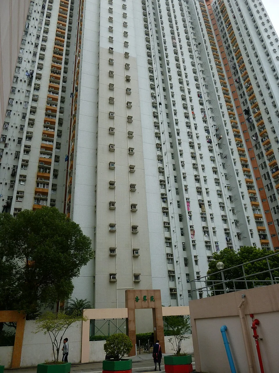 杏翠苑屋苑外觀