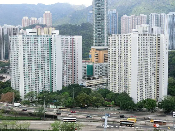 坪石邨屋苑外觀