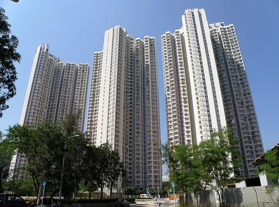欣安邨屋苑外觀