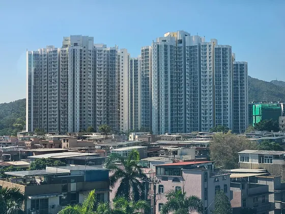 洪福邨屋苑外觀