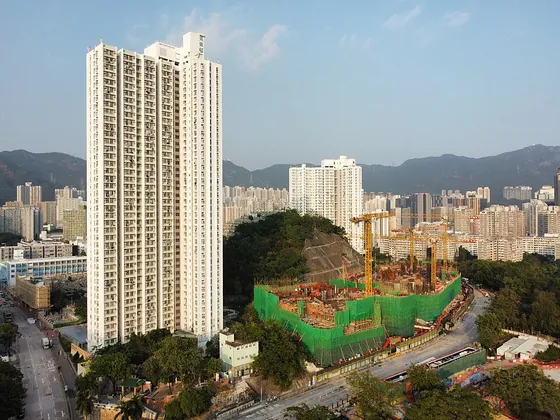 美東邨屋苑外觀