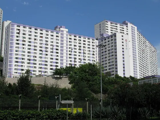 荔景邨屋苑外觀