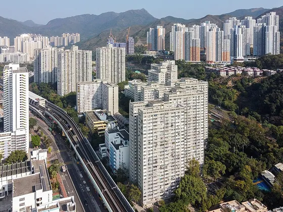 博康邨屋苑外觀