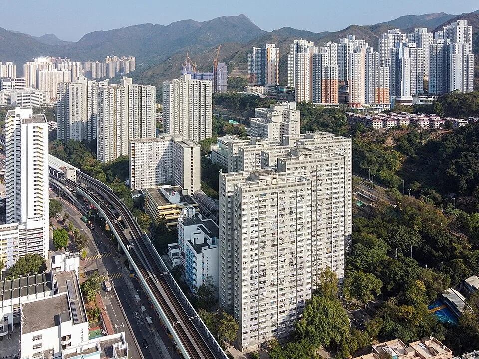 博康邨屋苑外觀