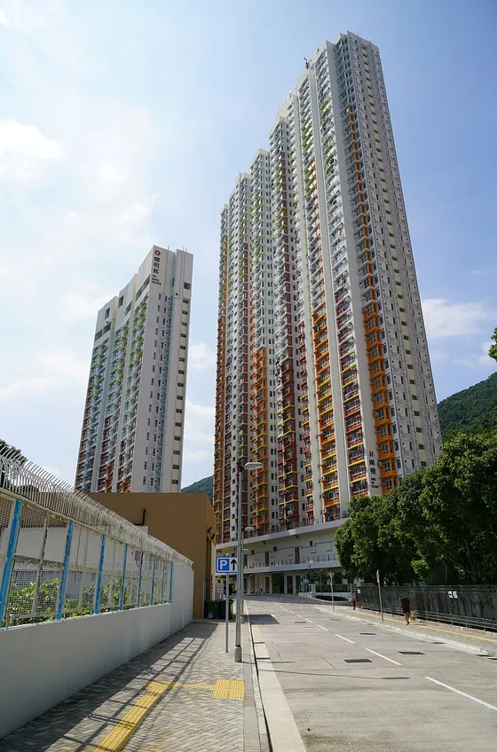 暉明邨屋苑外觀
