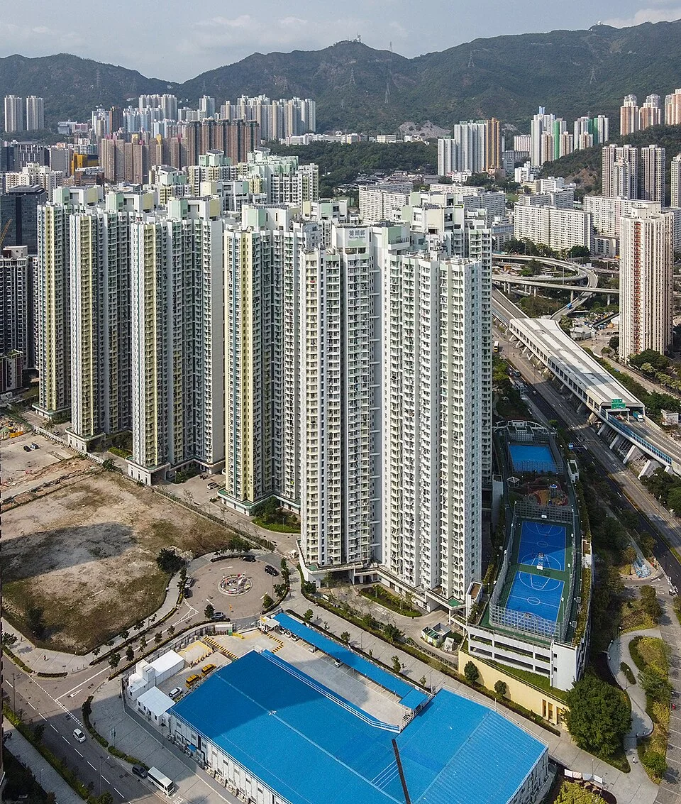 德朗邨屋苑外觀