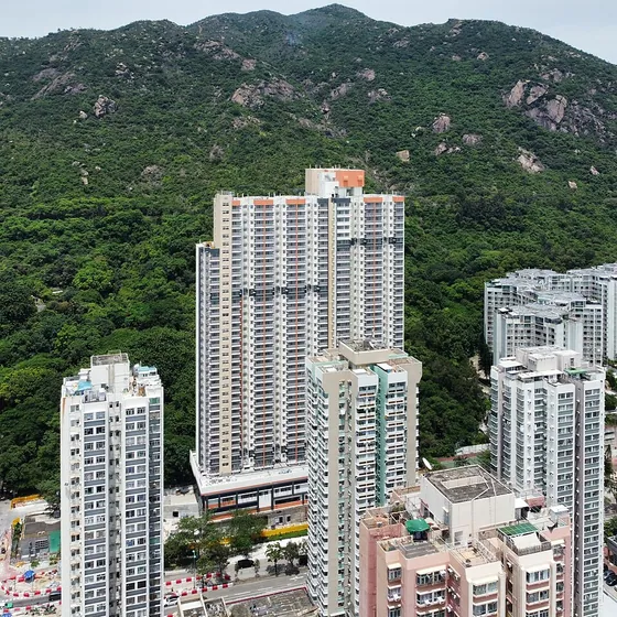 顯發邨屋苑外觀