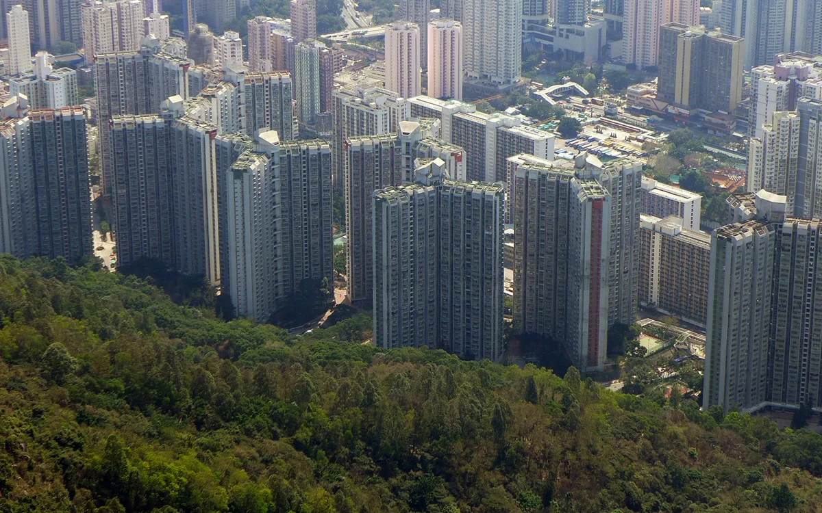 竹園北邨屋苑外觀
