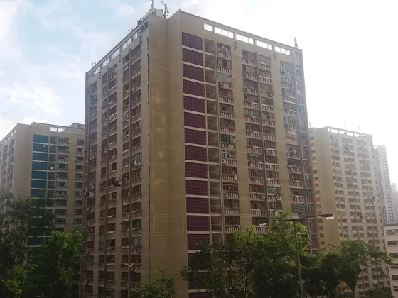 竹園南邨屋苑外觀