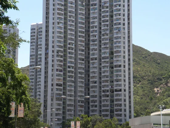兆隆苑屋苑外觀