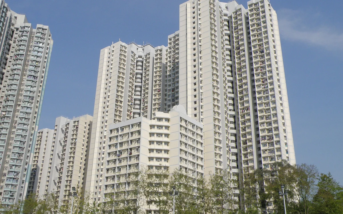 嘉福邨屋苑外觀