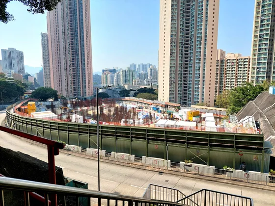 石籬一邨屋苑外觀