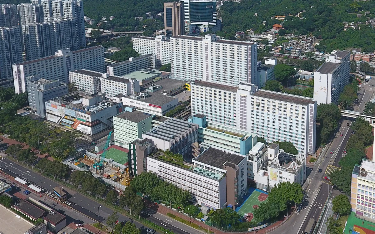 瀝源邨屋苑外觀