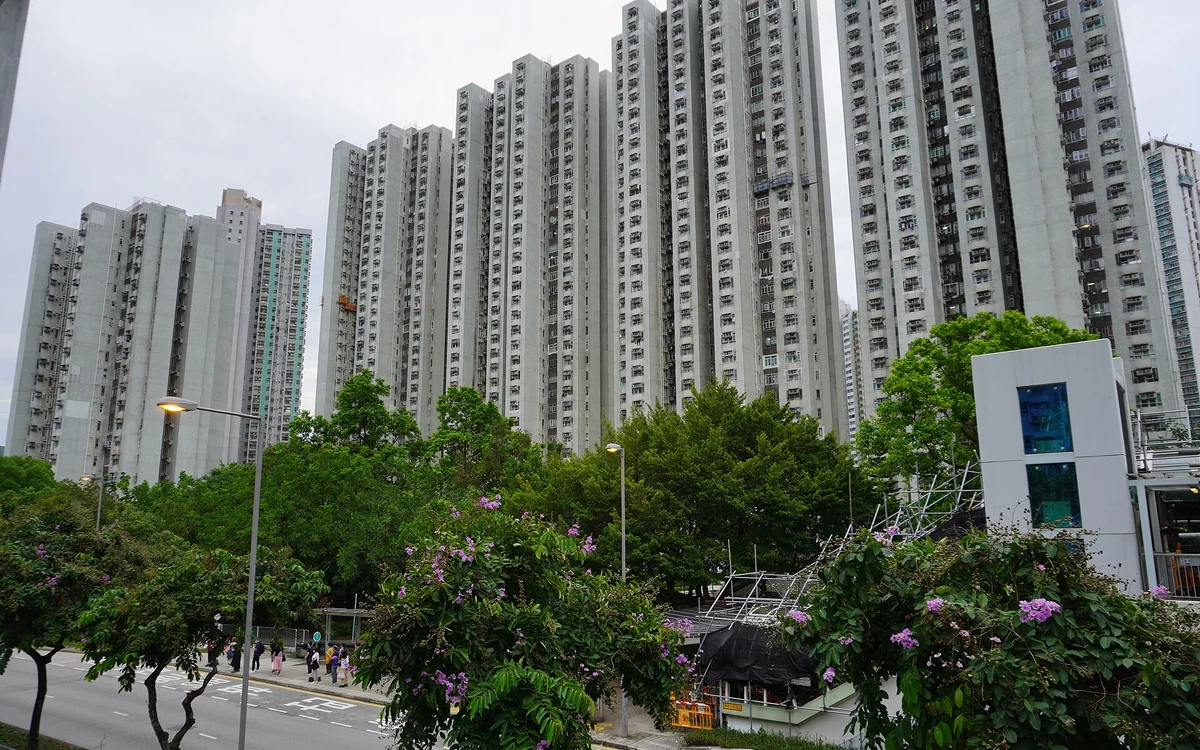 新興花園屋苑外觀