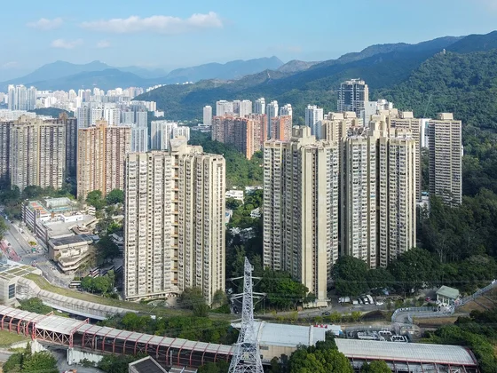 顯徑邨屋苑外觀