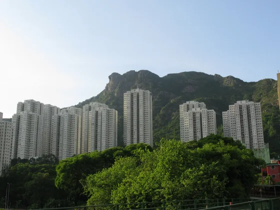 翠竹花園屋苑外觀
