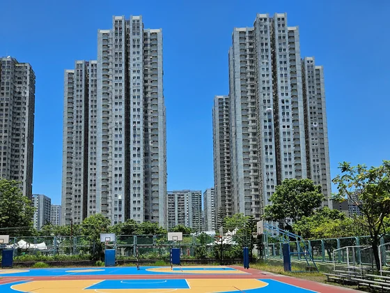 翠寧花園屋苑外觀