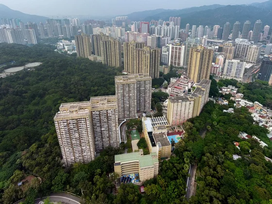 山景邨屋苑外觀