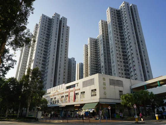 榮福中心屋苑外觀
