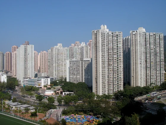 耀安邨屋苑外觀