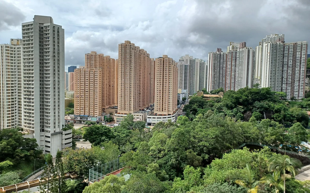 彩霞邨屋苑外觀