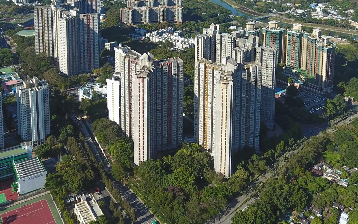 天平邨屋苑外觀