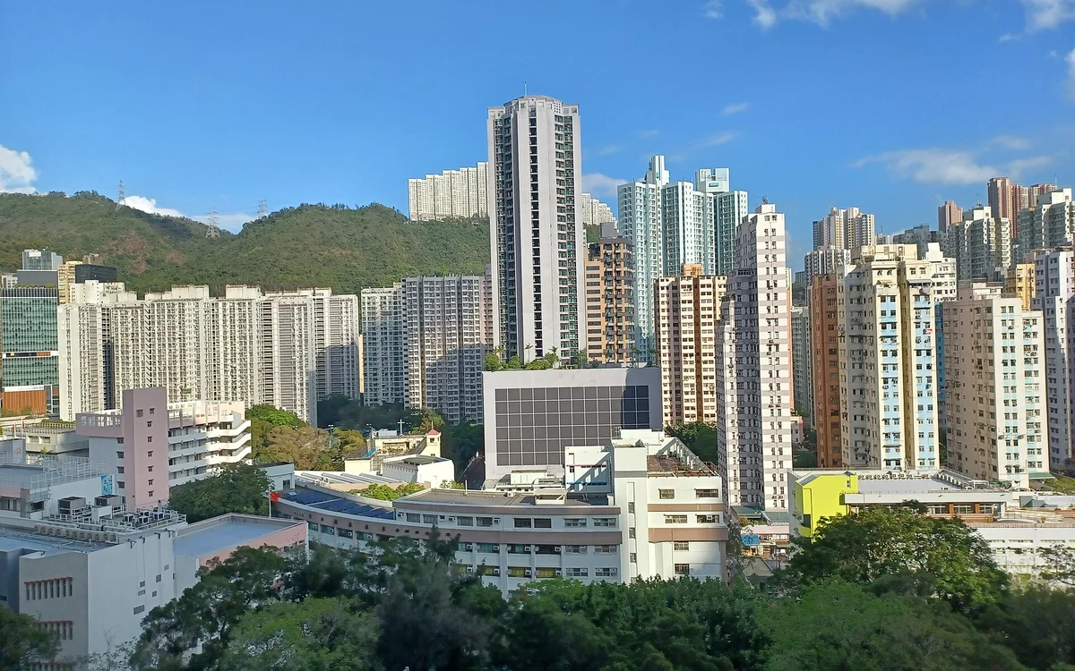 葵芳邨屋苑外觀
