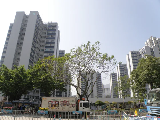 置樂花園屋苑外觀