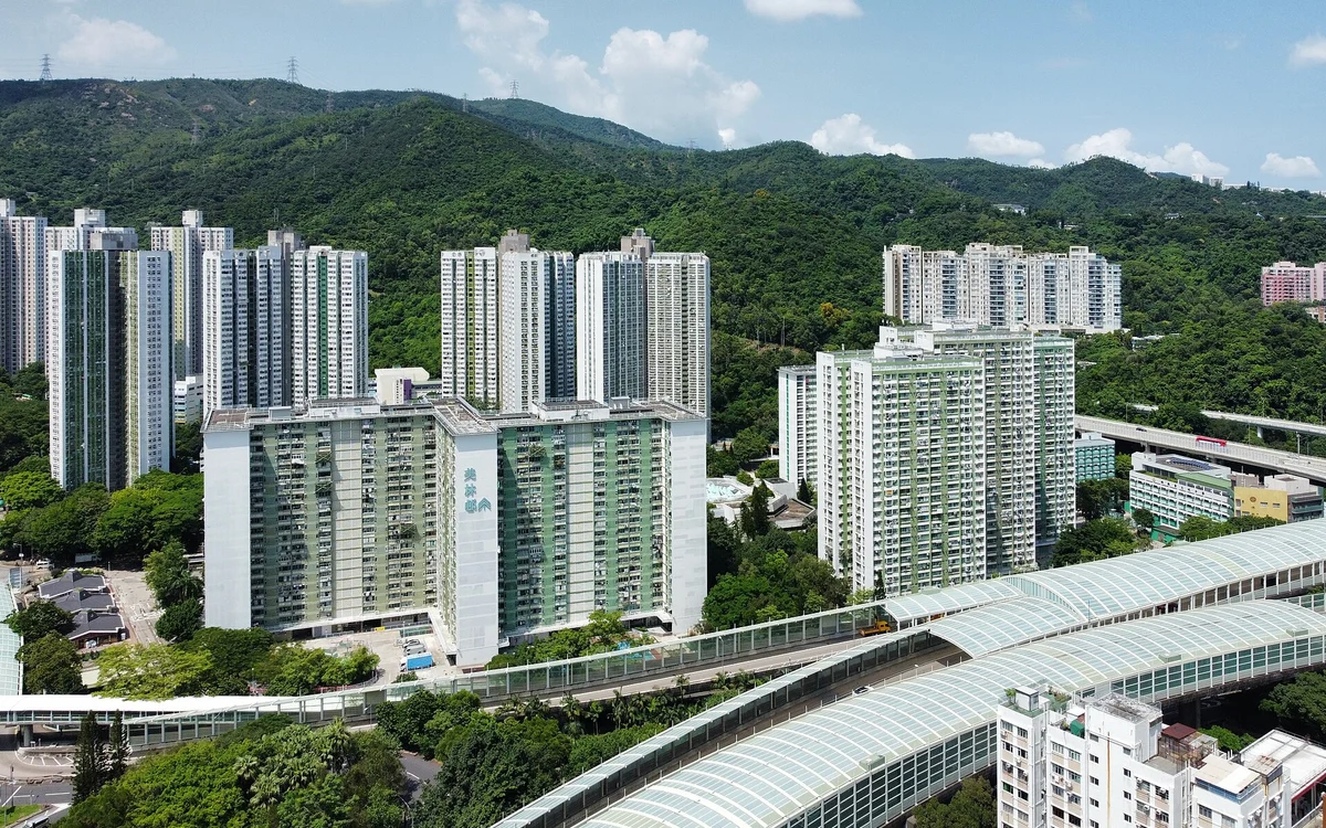 美林邨屋苑外觀