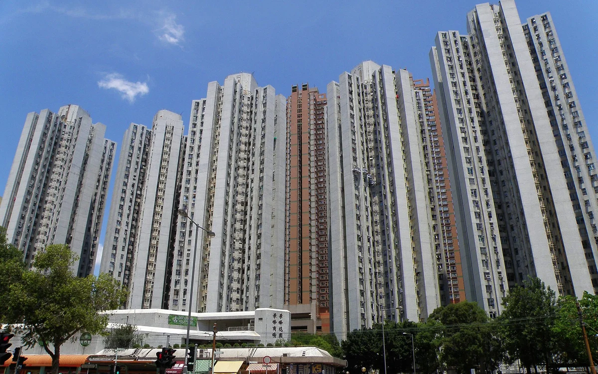 景峰花園屋苑外觀