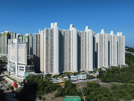 寶達邨屋苑外觀