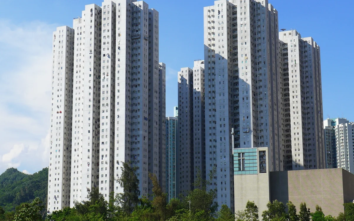 安寧花園屋苑外觀