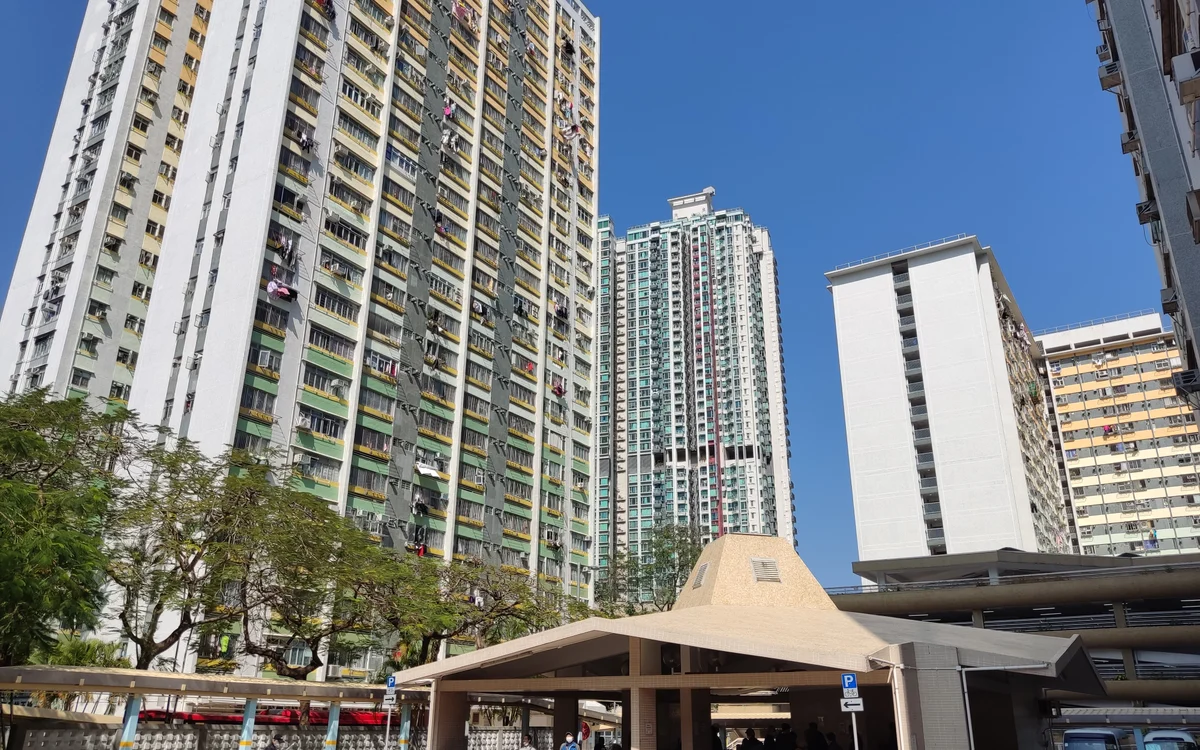 秦石邨屋苑外觀