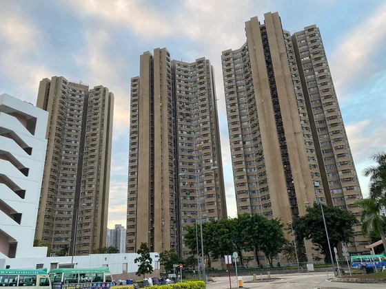 康盛花園屋苑外觀