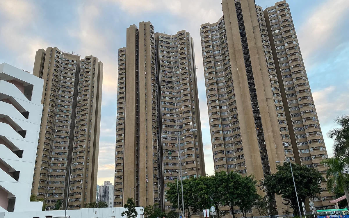 康盛花園屋苑外觀