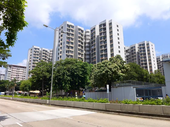 麗安邨屋苑外觀