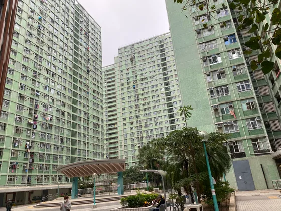 小西灣邨屋苑外觀