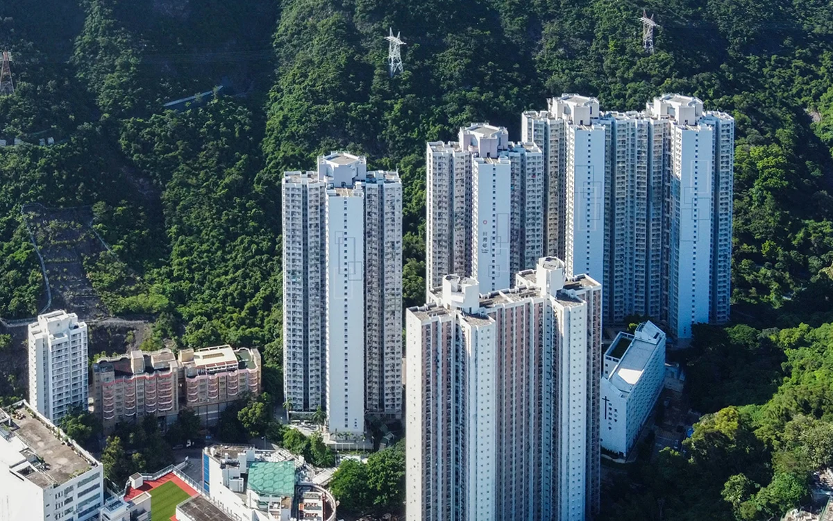 田灣邨屋苑外觀