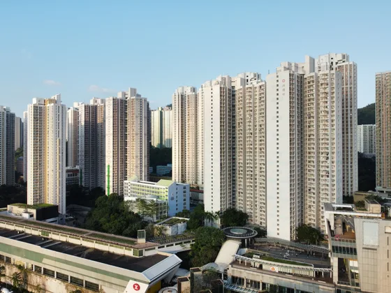 油塘邨屋苑外觀